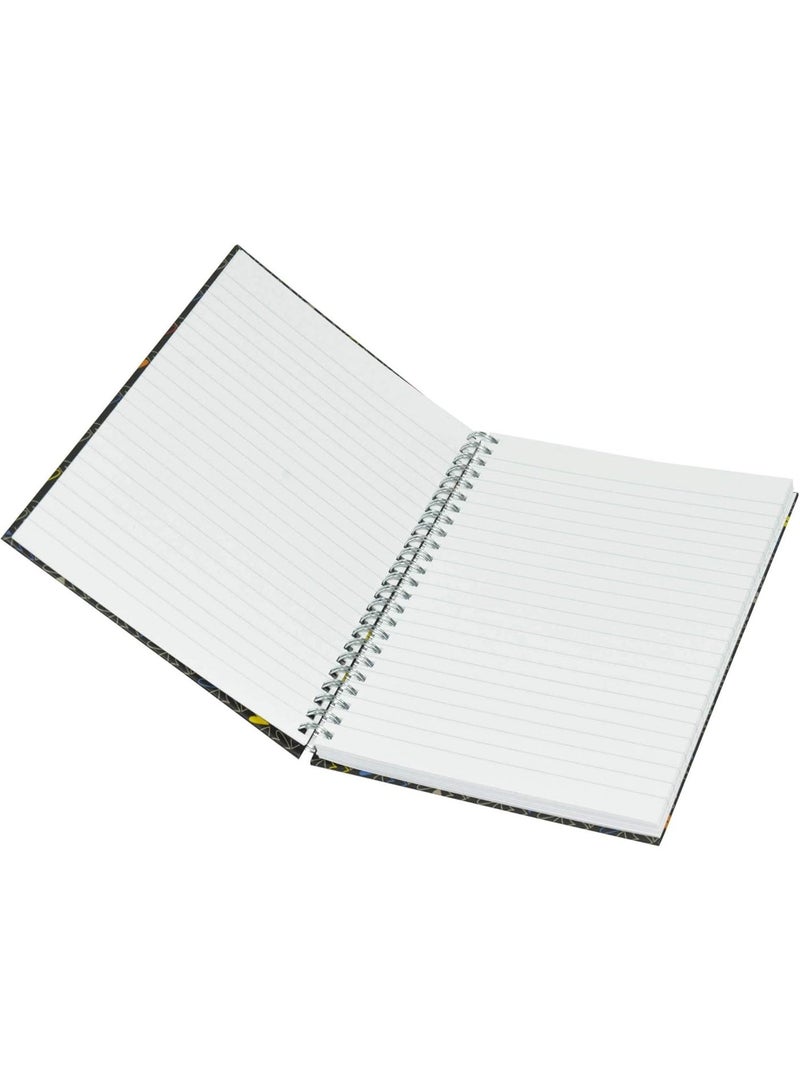 FIS Light Spiral Hard Cover Notebook, Single Ruled, 100 Sheets, A5 Size, 5 Piece - LINBSA51704 - Image 2